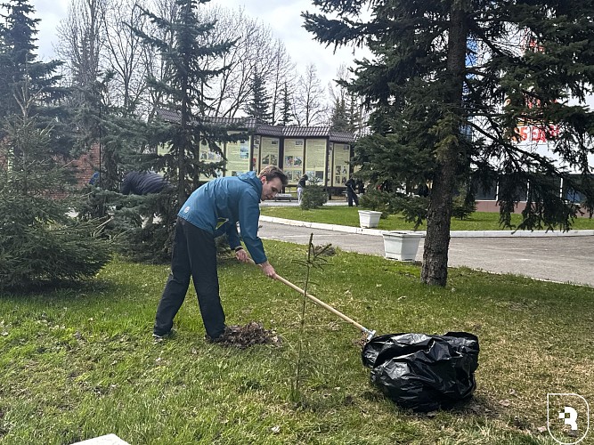 Субботник в Парке Победы