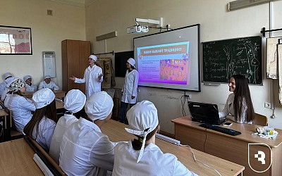 Кураторский час на кафедре гистологии, посвященный 1 мая