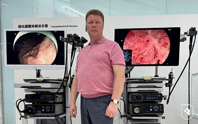 An employee of the SSMU visited the DPRK as part of the leading experts on endoscopy